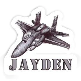 Jayden Sticker Plane Image