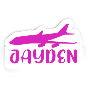 Jumbo-Jet Sticker Jayden Image