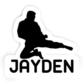 Sticker Karateka Jayden Image