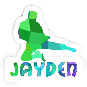 Jayden Sticker Karateka Image