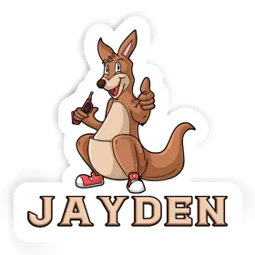 Jayden Sticker Kangaroo Image