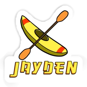 Sticker Canoe Jayden Image