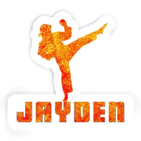 Karateka Sticker Jayden Image