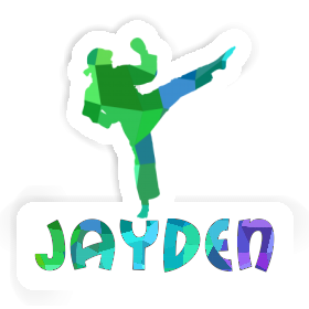 Jayden Sticker Karateka Image