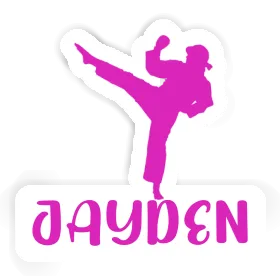 Karateka Sticker Jayden Image