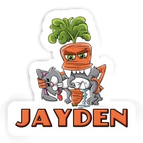 Sticker Jayden Monster Carrot Image