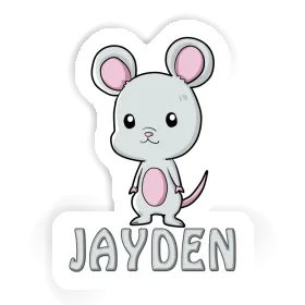 Mouse Sticker Jayden Image