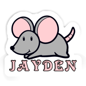 Jayden Autocollant Souris Image