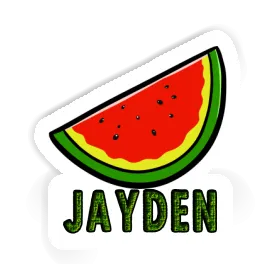 Pastèque Autocollant Jayden Image