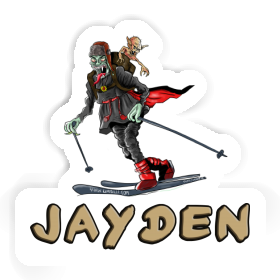 Sticker Telemarker Jayden Image