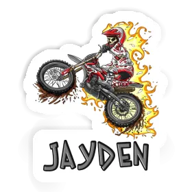 Motocrosser Sticker Jayden Image