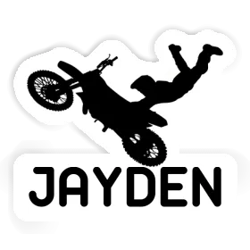 Sticker Jayden Motocross Rider Image