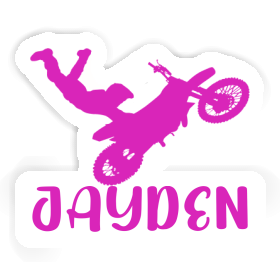 Sticker Motocross Rider Jayden Image