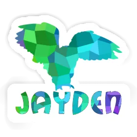 Jayden Sticker Owl Image