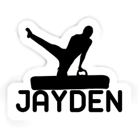 Jayden Sticker Gymnast Image