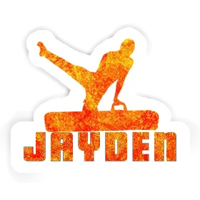 Sticker Jayden Gymnast Image