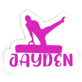 Sticker Gymnast Jayden Image