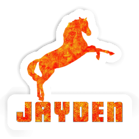 Sticker Horse Jayden Image