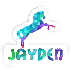 Jayden Sticker Horse Image