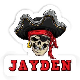 Sticker Pirate-Head Jayden Image