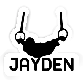 Sticker Ring gymnast Jayden Image