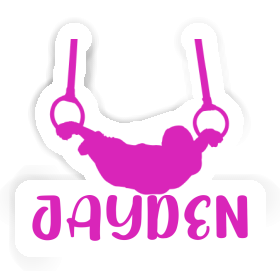 Sticker Ring gymnast Jayden Image