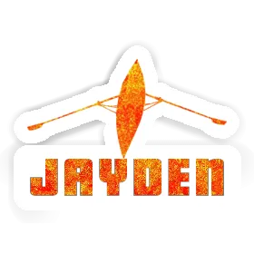 Sticker Jayden Rowboat Image