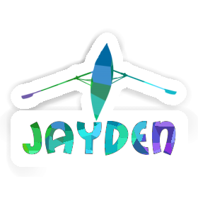 Sticker Rowboat Jayden Image