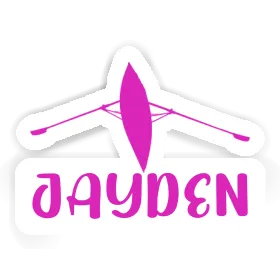 Rowboat Sticker Jayden Image