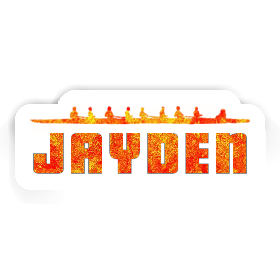 Jayden Sticker Rowboat Image