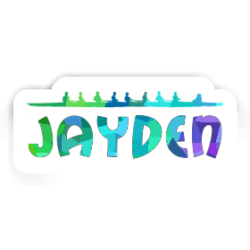 Rowboat Sticker Jayden Image