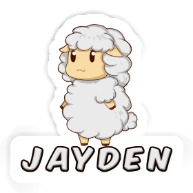 Sheep Sticker Jayden Image