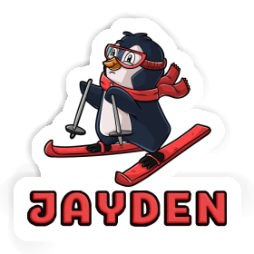 Sticker Jayden Skier Image