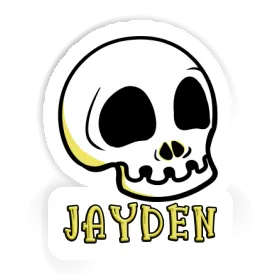 Sticker Skull Jayden Image