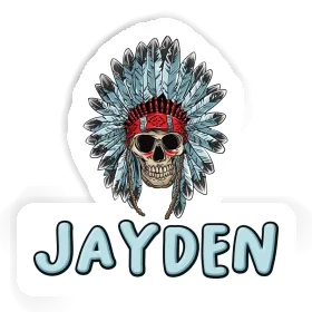 Sticker Jayden Indian Image