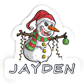 Jayden Sticker Bad Snowman Image