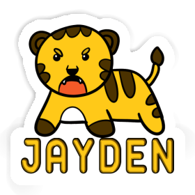 Sticker Tiger Jayden Image