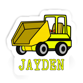 Front Tipper Sticker Jayden Image