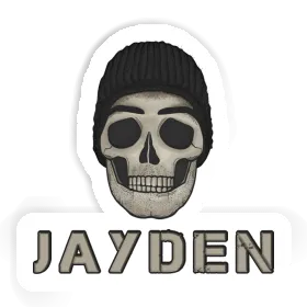 Jayden Sticker Skull Image