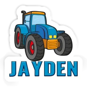 Tractor Sticker Jayden Image