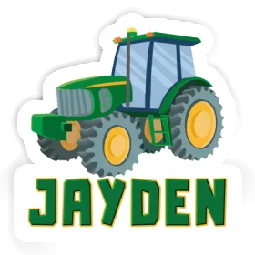 Tractor Sticker Jayden Image