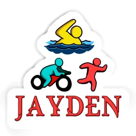 Aufkleber Jayden Triathlet Image