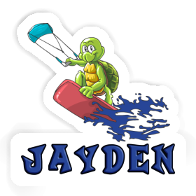 Kitesurfer Sticker Jayden Image