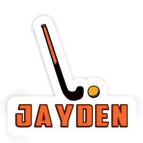 Floorball Stick Sticker Jayden Image