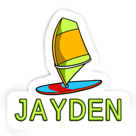 Windsurf Board Sticker Jayden Image