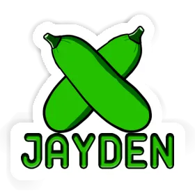 Sticker Jayden Zucchini Image