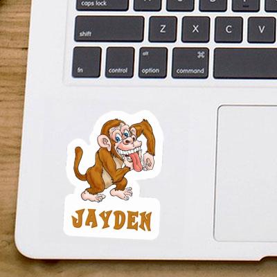 Ape Sticker Jayden Laptop Image