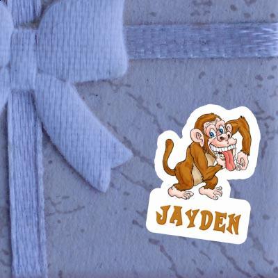 Ape Sticker Jayden Laptop Image