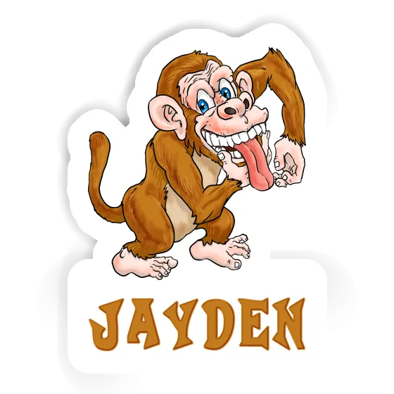 Ape Sticker Jayden Notebook Image