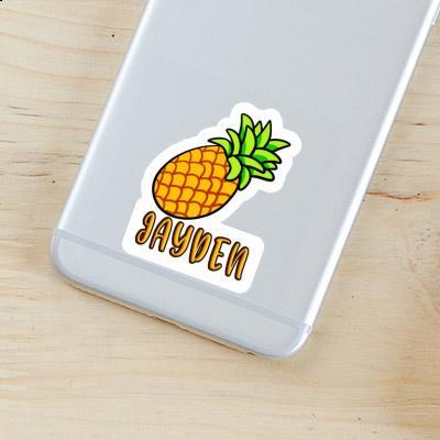 Sticker Pineapple Jayden Gift package Image